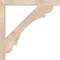 Ekena Millwork Olympic Block Smooth Bracket, Douglas Fir, 3 1/2"W x 42"D x 42"H BKT04X42X42OLY05SDF - alternate 2